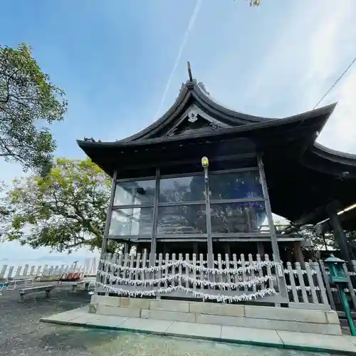 鷲尾愛宕神社の本殿・本堂