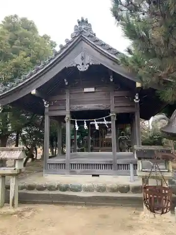 澳津社(一色森山)の本殿・本堂