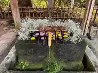 伊佐須美神社の手水舎