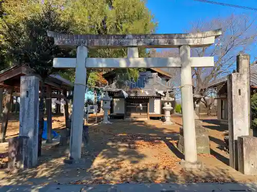 熊野神社の鳥居