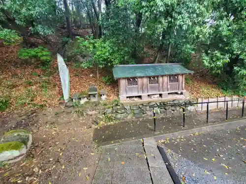 山名八幡宮の鳥居