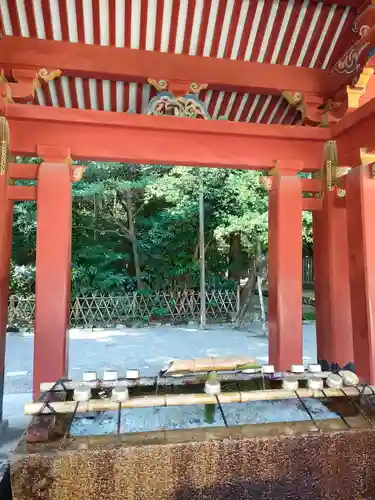 鶴岡八幡宮の手水