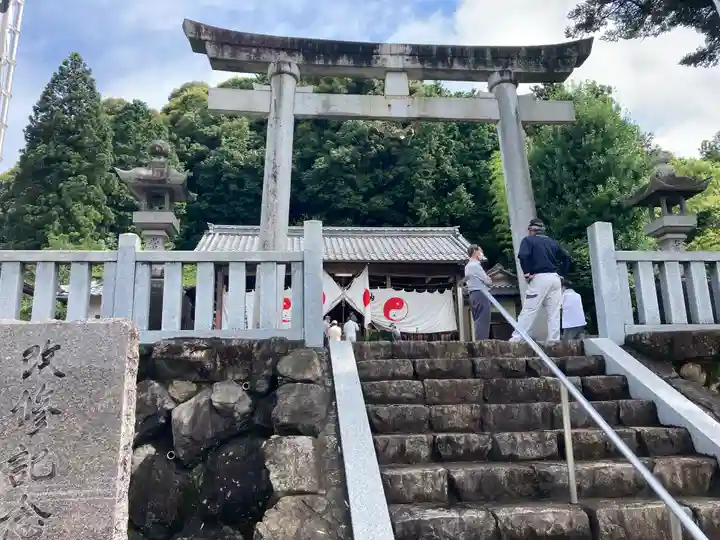日吉神社の鳥居