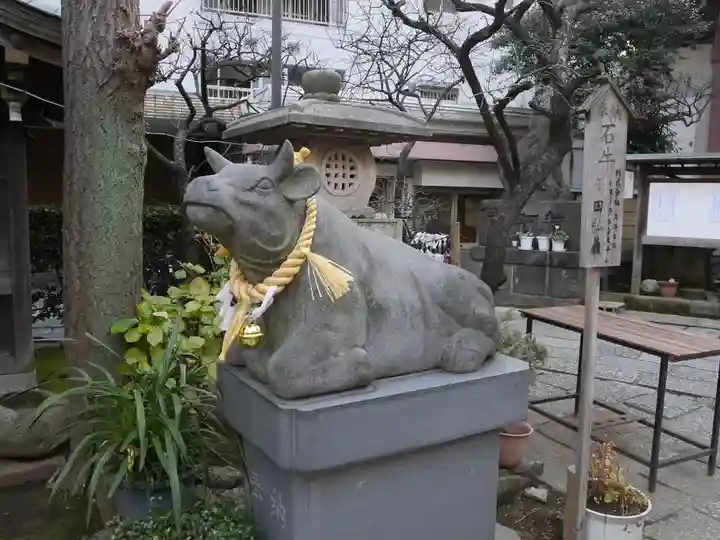 平河天満宮の狛犬