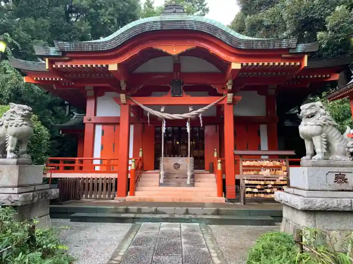 自由が丘熊野神社の本殿・本堂