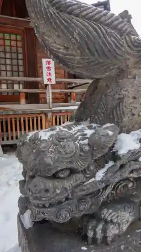 北海道神宮頓宮の狛犬