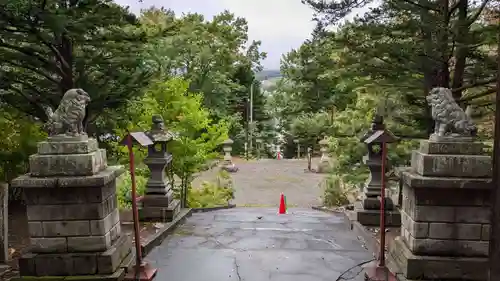 生田原神社の景色