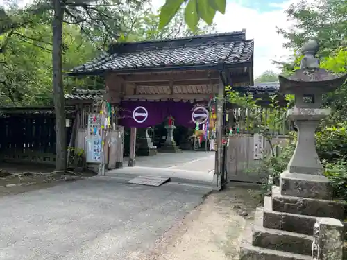柳川総鎮守 日吉神社の山門・神門