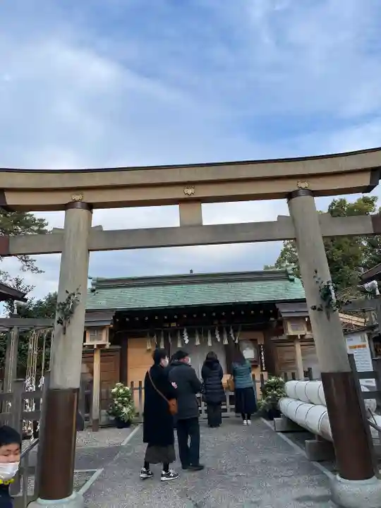 豊國神社の鳥居
