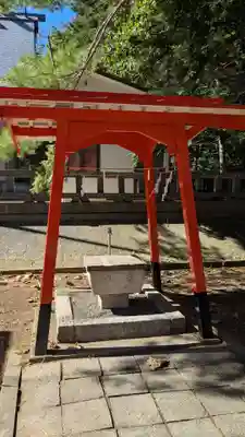 芽室神社の手水舎