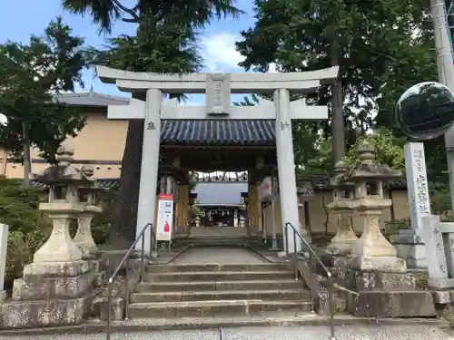 片埜神社の鳥居