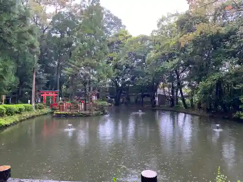 狭井坐大神荒魂神社(狭井神社)の庭園