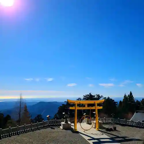 秋葉山本宮 秋葉神社 上社の景色