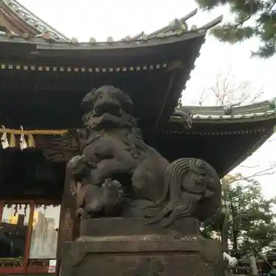 荏原神社の狛犬