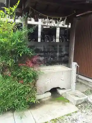 火除稲荷大明神の手水舎