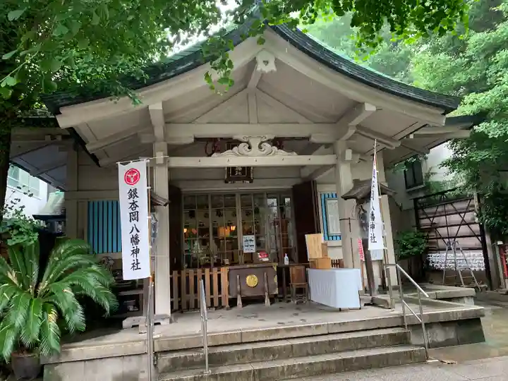 銀杏岡八幡神社の本殿・本堂