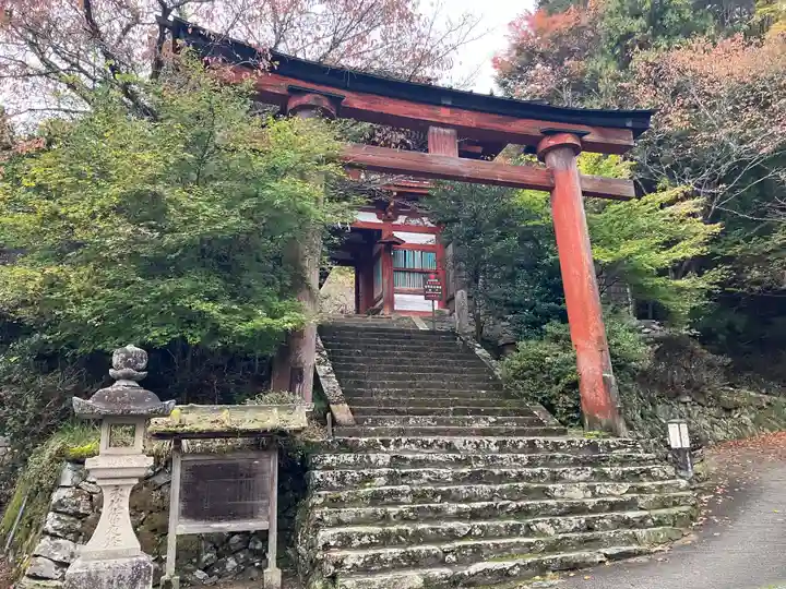 吉野水分神社(吉野町)の鳥居