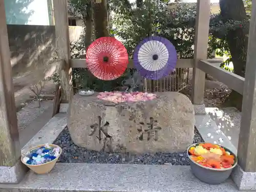 彌都加伎神社の手水舎