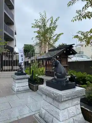 駒込妙義神社の狛犬