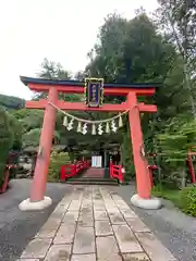 天河大辨財天社の鳥居