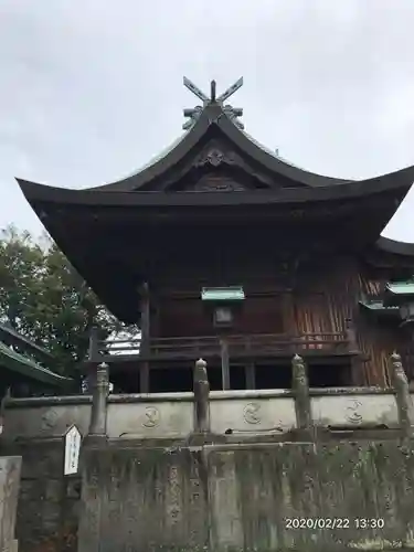 琴彈八幡宮の本殿