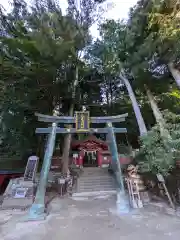 日光二荒山神社奥宮の鳥居