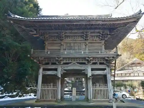 甘南美寺の山門