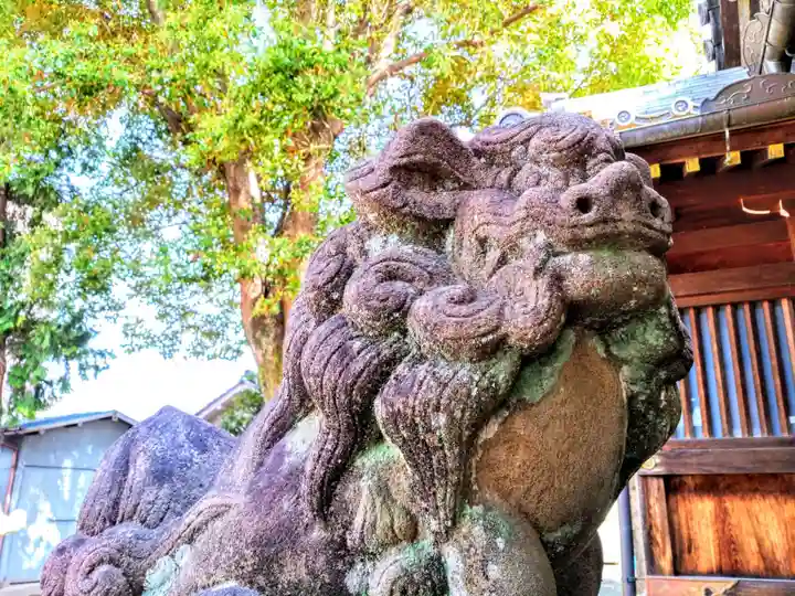 白山社(尾崎白山社)の狛犬