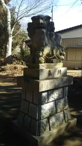 香取天満神社の狛犬