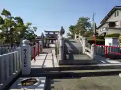 總社 和田八幡宮の庭園