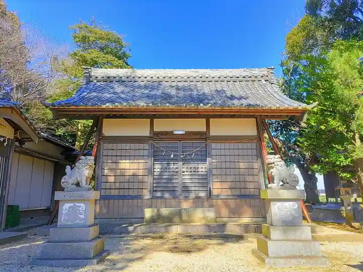 野寺八幡社の本殿・本堂