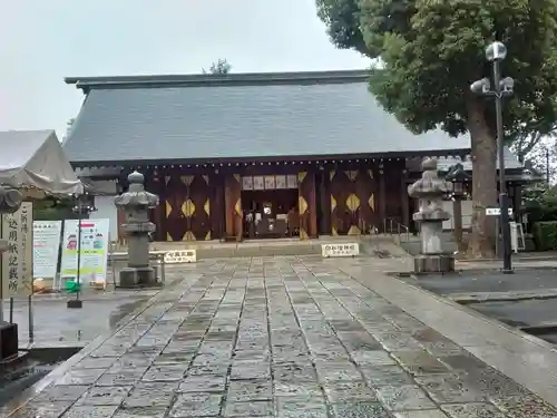 松陰神社の本殿・本堂