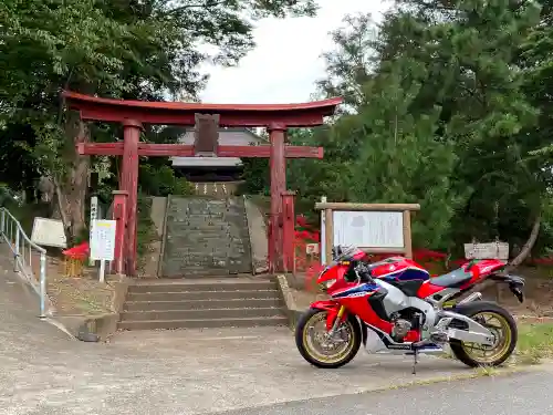 蛟蝄神社門の宮の鳥居