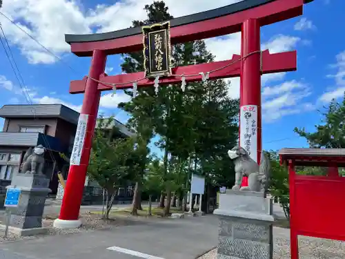 弘前八幡宮の鳥居