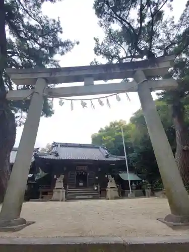 若宮神社の鳥居