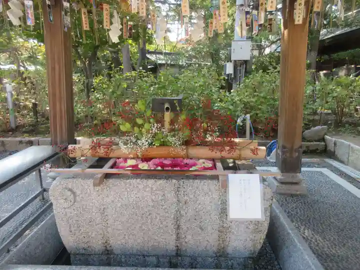 白山神社の手水舎