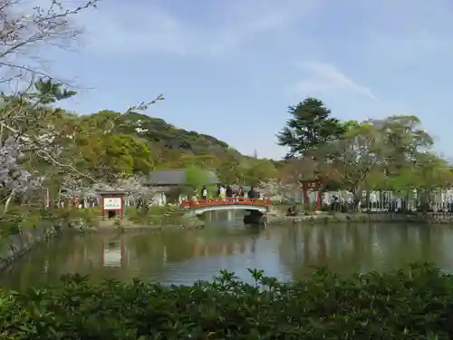 鶴岡八幡宮の庭園