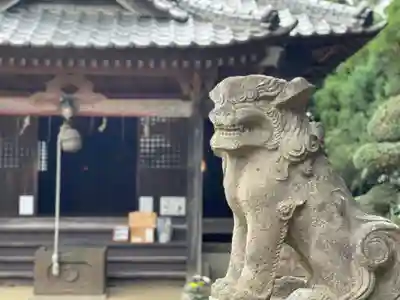 伏木香取神社の狛犬