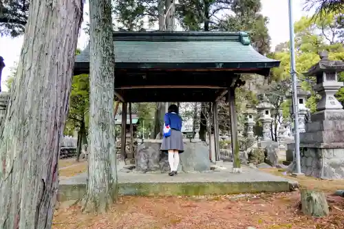 魚入神社の手水舎