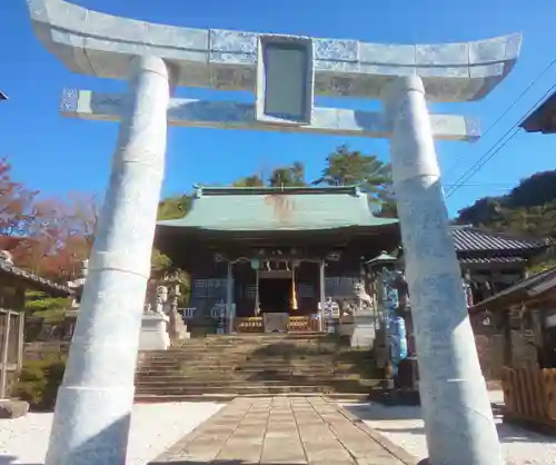 陶山神社の鳥居