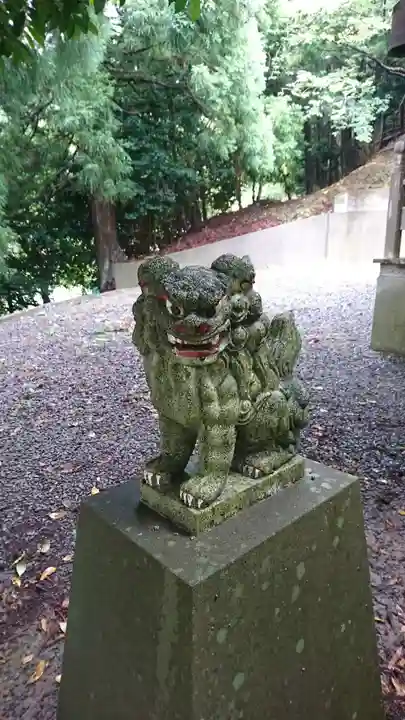 五十鈴神社の狛犬