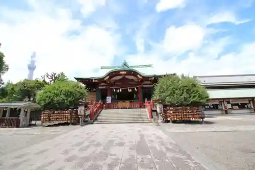 亀戸天神社の本殿・本堂