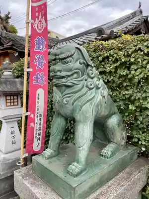 種貸社（住吉大社末社）の狛犬