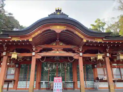 長岡天満宮の本殿・本堂