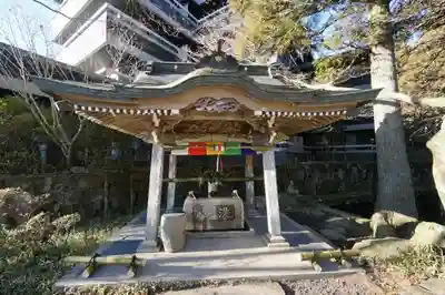 長安寺の手水舎
