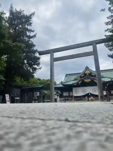 靖國神社の鳥居