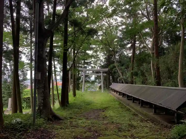 八坂山神社の鳥居