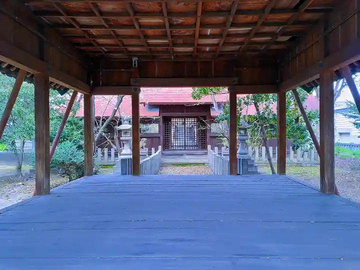 上畠神明社の本殿・本堂