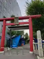 市守大鳥神社の鳥居
