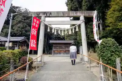 五社神社の鳥居